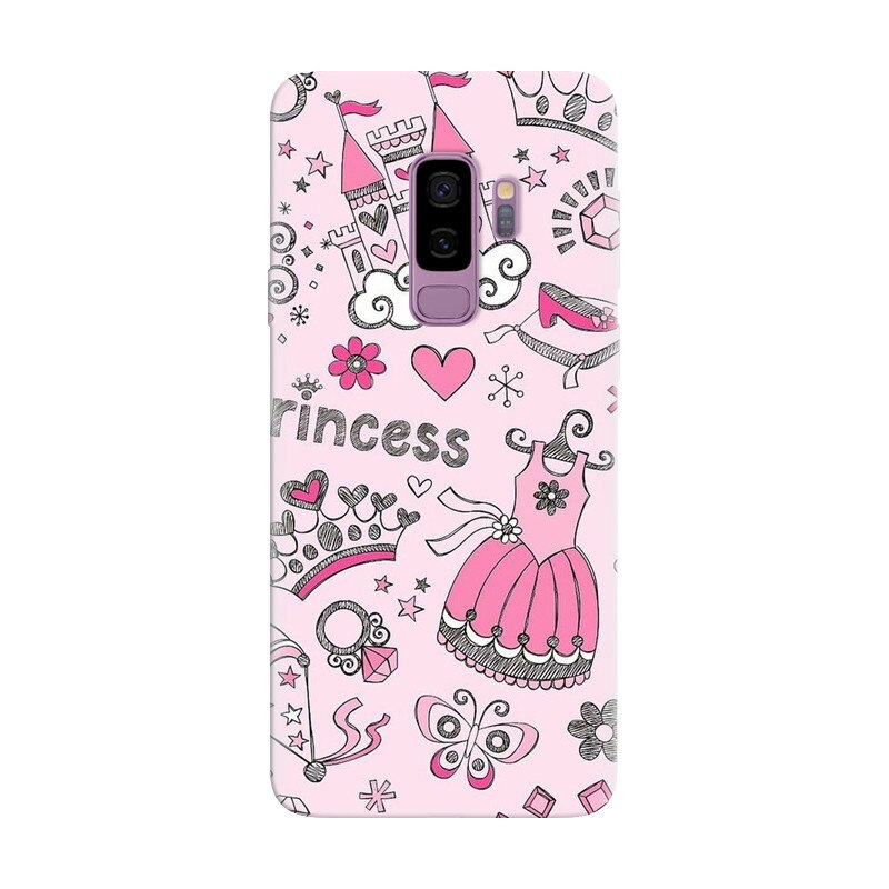 Husa silicon pentru Samsung Galaxy S9 Plus, Princess