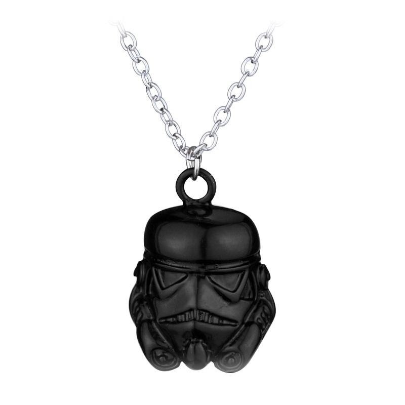 Lantisor Cu Pandantiv Star Wars Black Knight , Negru , zum409, Negru