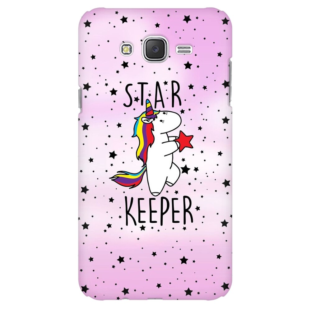 Husa silicon pentru Samsung Galaxy J1, Unicorn Star Keeper