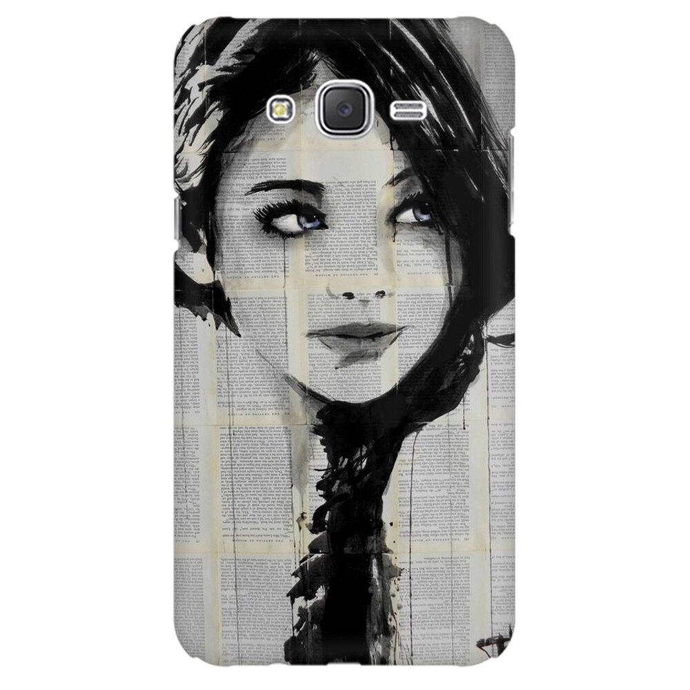 Husa silicon pentru Samsung Galaxy J1, Blue Eyes