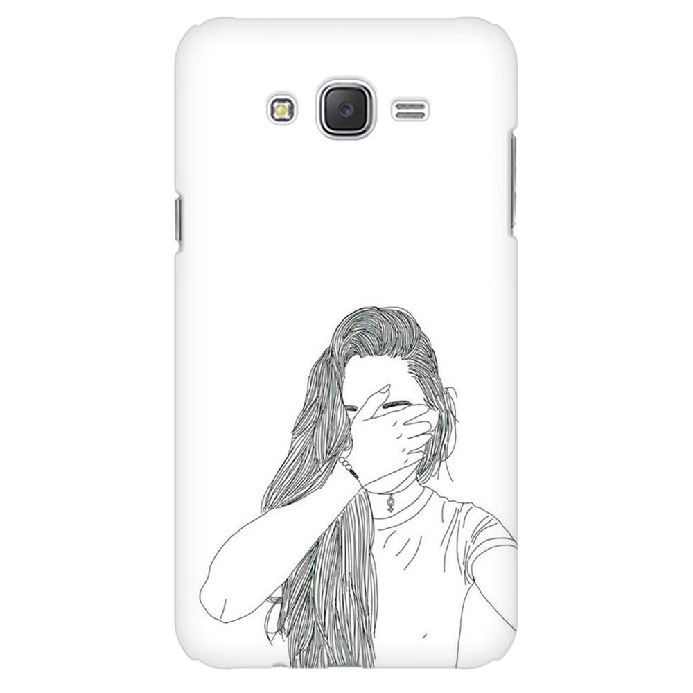 Husa silicon pentru Samsung Galaxy J1, Dont Look
