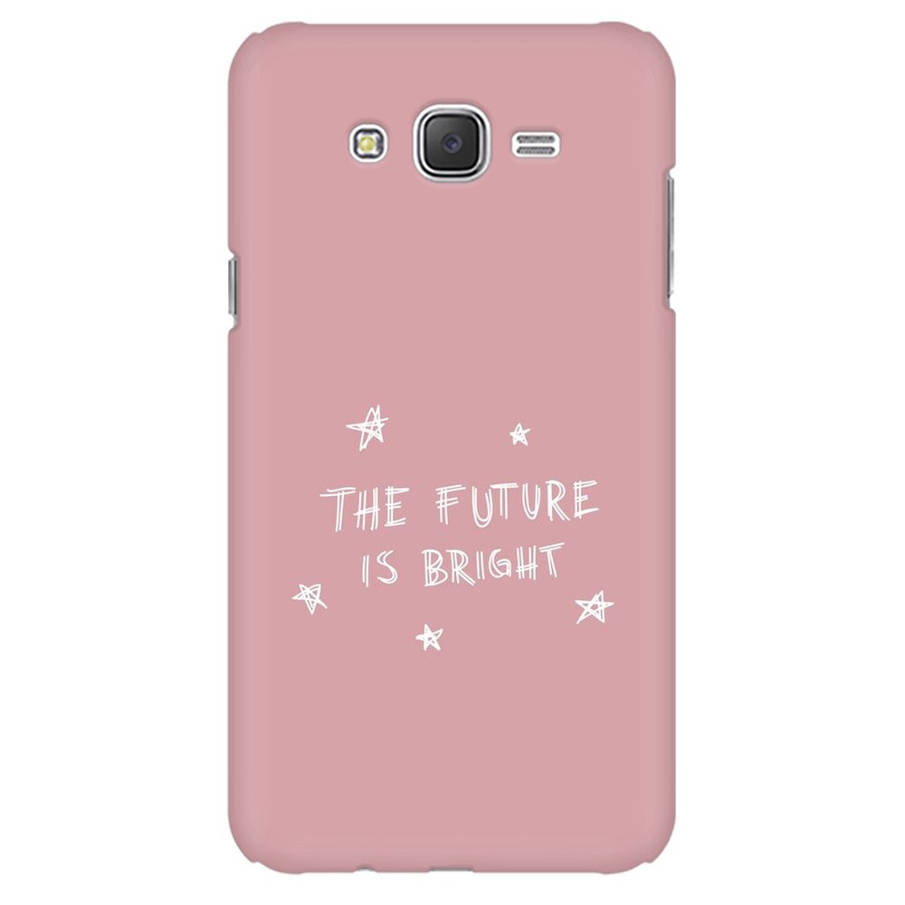 Husa silicon pentru Samsung Galaxy J1, The Future Is Bright