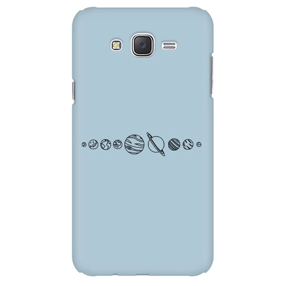 Husa silicon pentru Samsung Galaxy J1, Planets