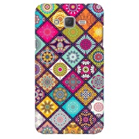 Husa silicon pentru Samsung Galaxy J1 Mini, Mandala Pattern