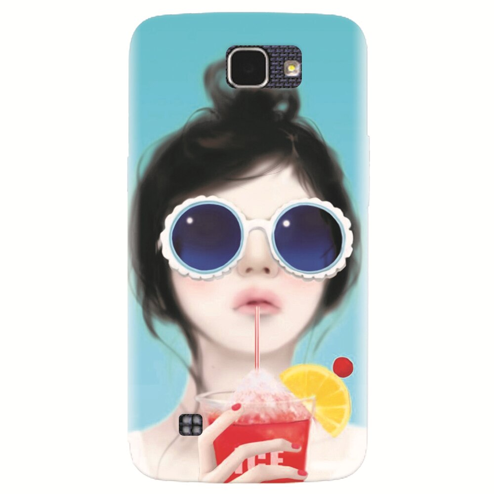 Husa silicon pentru LG K4, Cute Girly 001