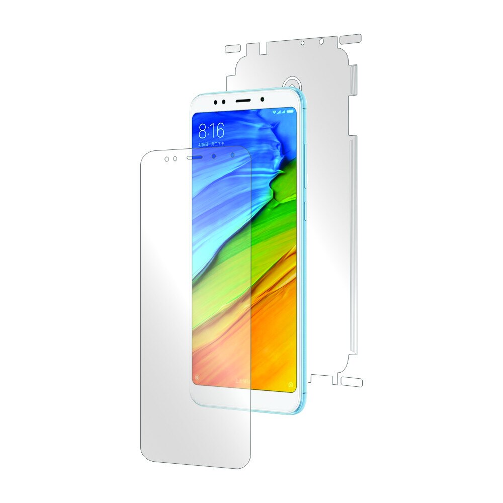 Folie Smart Protection Xiaomi Redmi 5 fullbody,protectie completa ecran,spate si laterale+Smart Spray®,Smart Squeegee® si microfibra incluse
