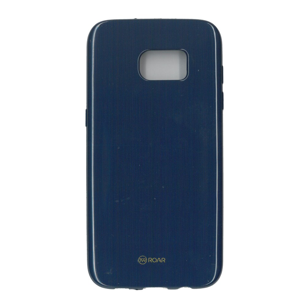 Husa din silicon lucios, Roar LA-LA Glaze, pentru Samsung Galaxy S7 Edge, albastru