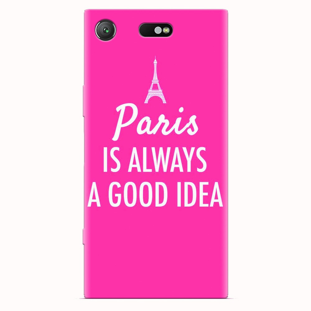 Husa silicon pentru Sony Xperia XZ1 Compact, Paris Is Always A Good Idea