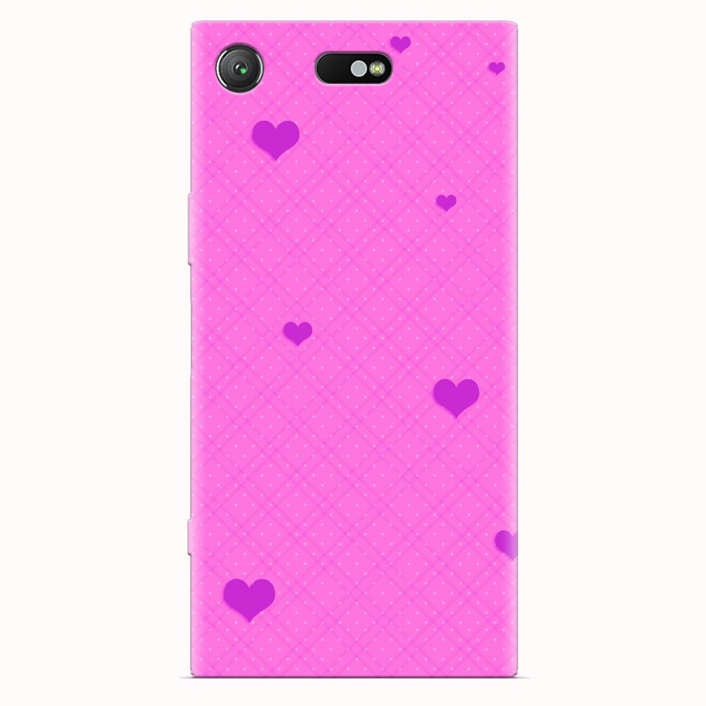 Husa silicon pentru Sony Xperia XZ1 Compact, Girlish 001