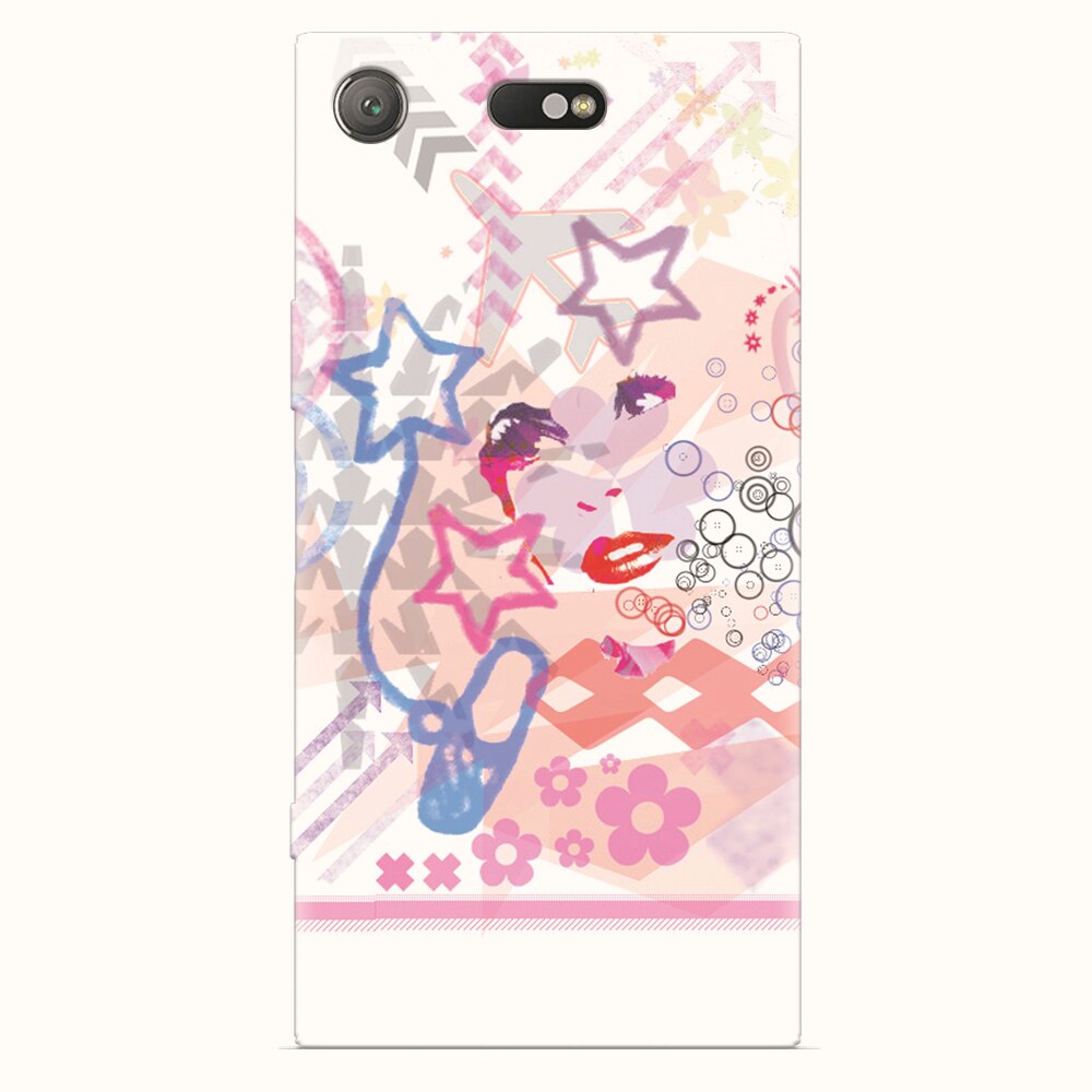 Husa silicon pentru Sony Xperia XZ1 Compact, Girly Like