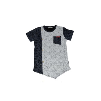 Tricou maneca scurta baieti Happy House HB-19391, Gri, 176 Tricou maneca scurta baieti Happy House HB-19391, Gri, 176