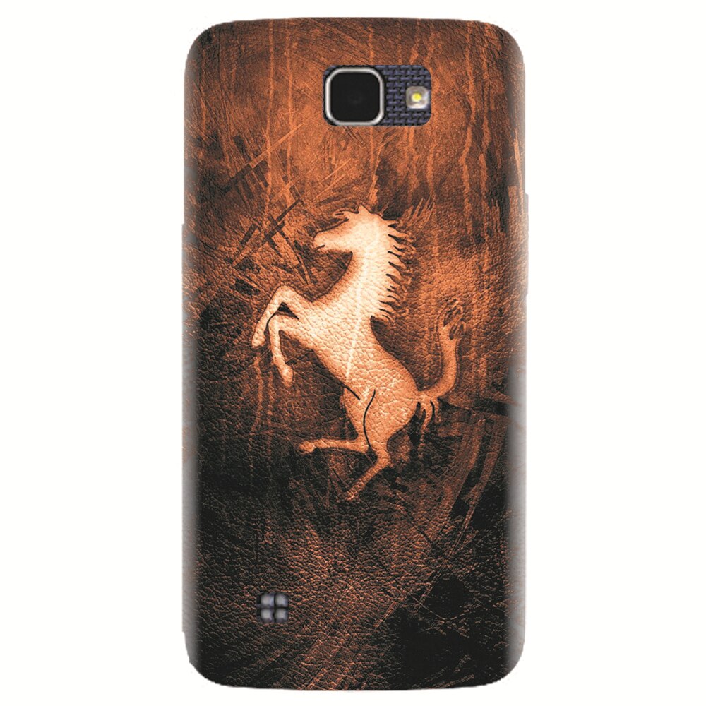 Husa silicon pentru LG K4, Amazing Horse