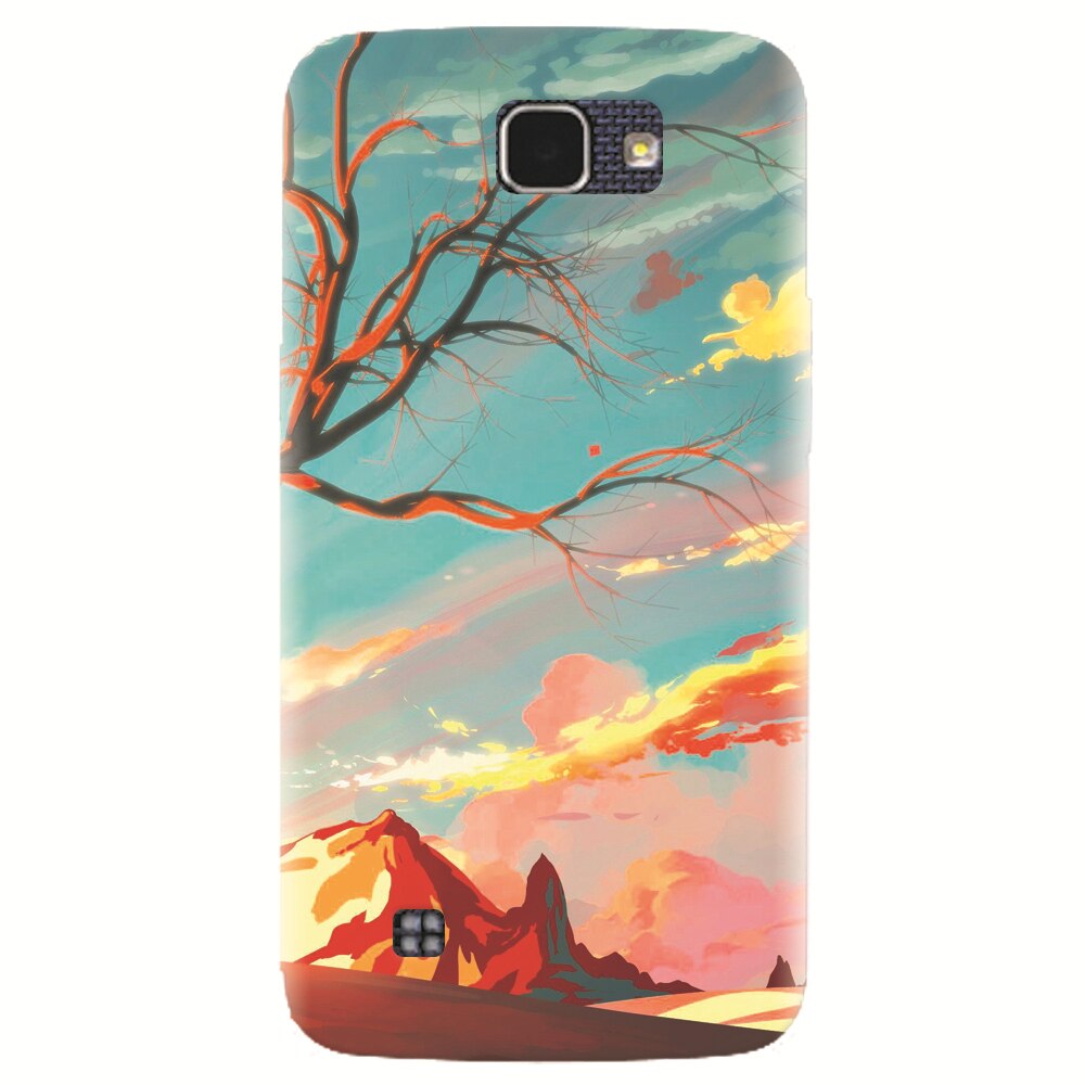 Husa silicon pentru LG K4, Artistic Landscape