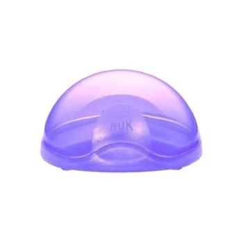 Cutie pentru depozitarea suzetei Nuk 262052M, Mov 0+ luni Cutie pentru depozitarea suzetei Nuk 262052M, Mov 0+ luni