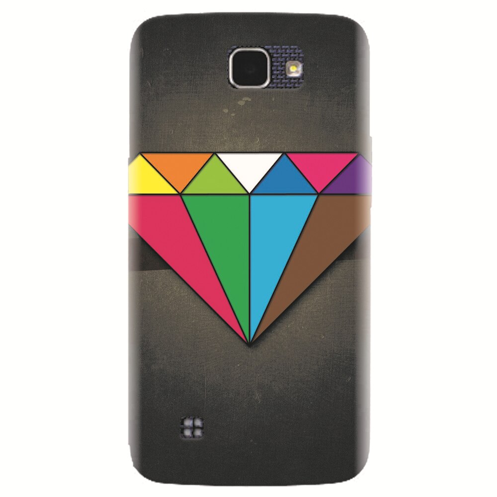 Husa silicon pentru LG K4, Colorful Diamond