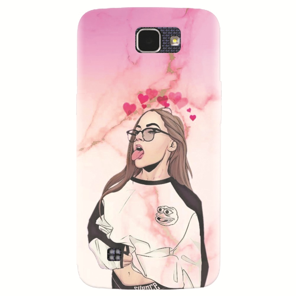 Husa silicon pentru LG K4, Bad Girl