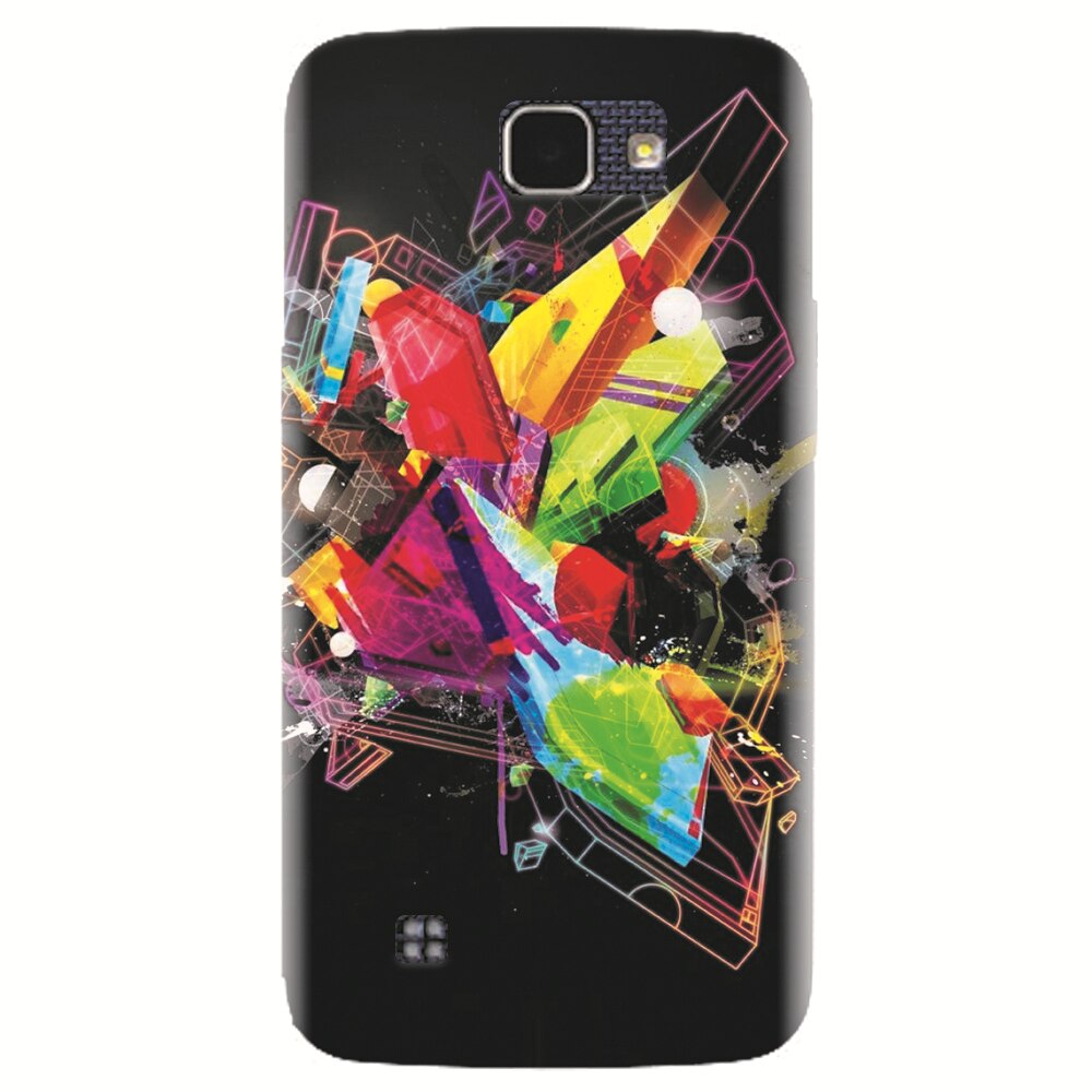 Husa silicon pentru LG K4, Abstract Shape