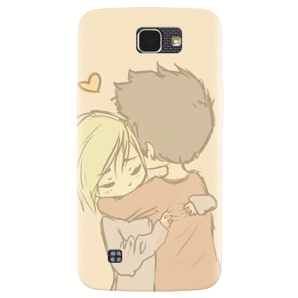 Husa silicon pentru LG K4, Couple Hug