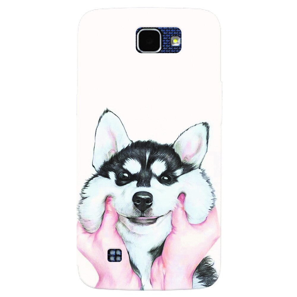 Husa silicon pentru LG K4, Cute Dog 1.