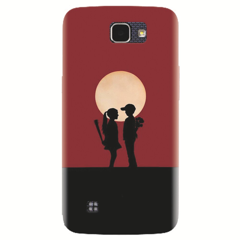 Husa silicon pentru LG K4, Boy Girl Love Story