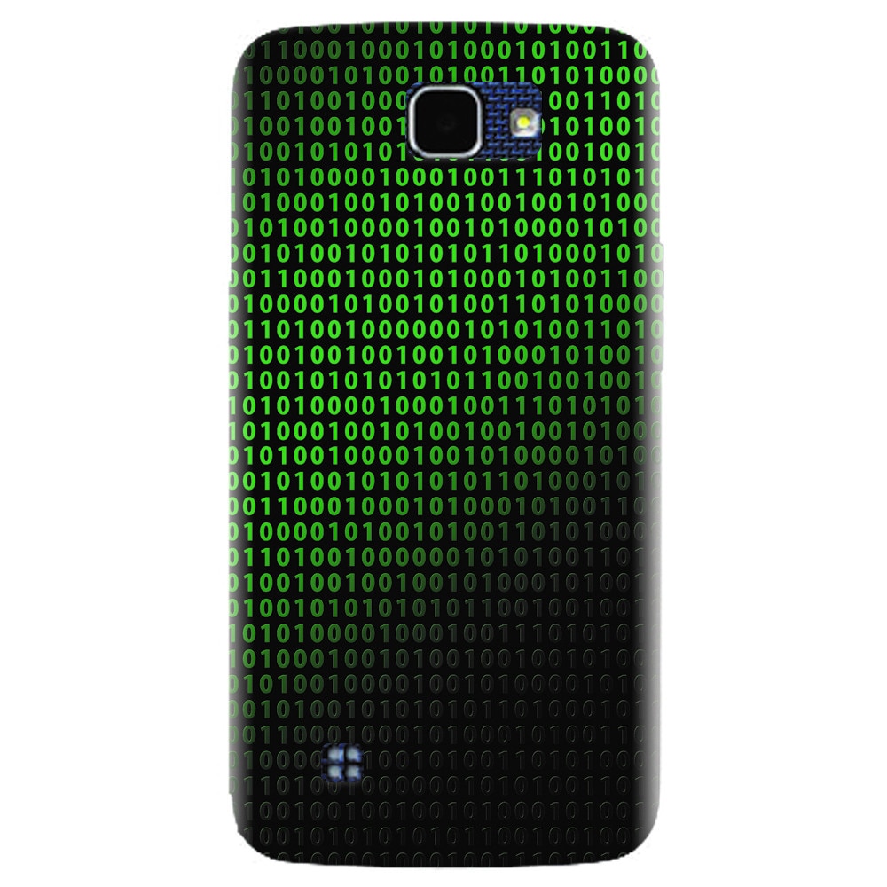 Husa silicon pentru LG K4, Binary Code