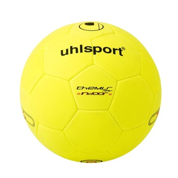 Minge fotbal Uhlsport Themis Indoor, galben/negru, 5 Minge fotbal Uhlsport Themis Indoor, galben/negru, 5