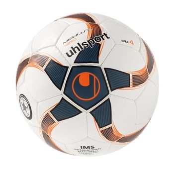 Minge fotbal Uhlsport Medusa Nereo, 4, alb/petrol Minge fotbal Uhlsport Medusa Nereo, 4, alb/petrol