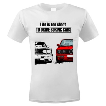 Tricou Personalizat Bmw E28, ADLER, Alb, XS Tricou Personalizat Bmw E28, ADLER, Alb, XS