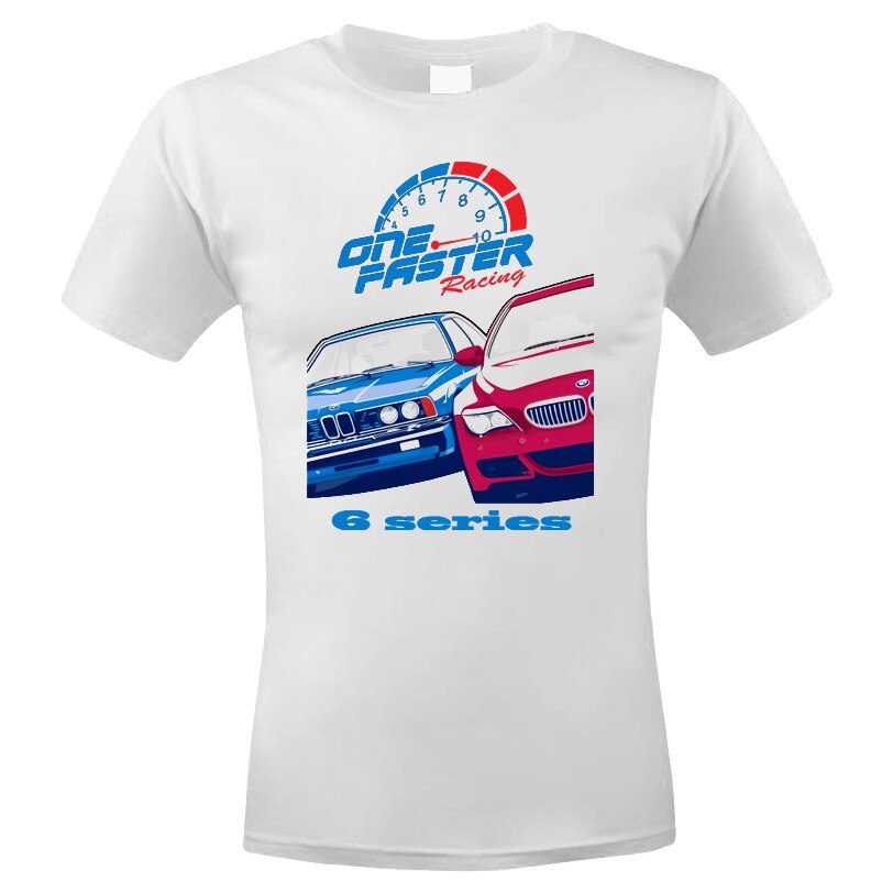 Tricou Personalizat Bmw E24 - E63, ADLER, Alb, S