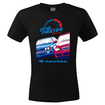 Tricou Personalizat Bmw E24 - E63, ADLER, Negru, M Tricou Personalizat Bmw E24 - E63, ADLER, Negru, M