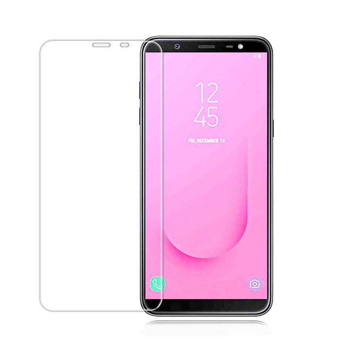 Protector de sticla, Tempered Glass, Pentru Samsung Galaxy J8, Transparent