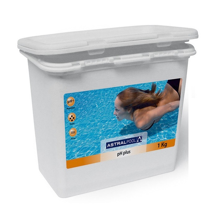 Anyag a víz pH-szintjének növelésére, Astral Pool, szilárd PH plusz, 35kg
