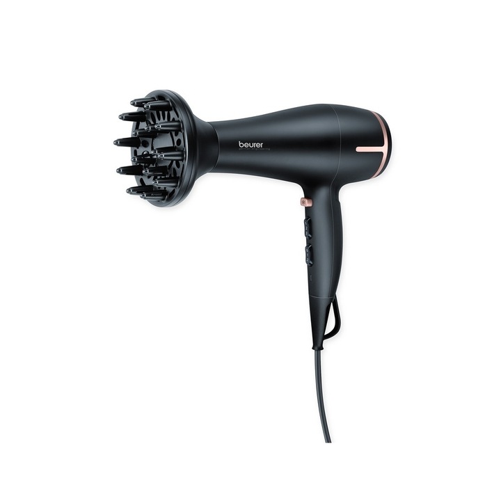 Сешоар Beurer HC 60 ECO, 2 степени на издухване, 1400W, черен