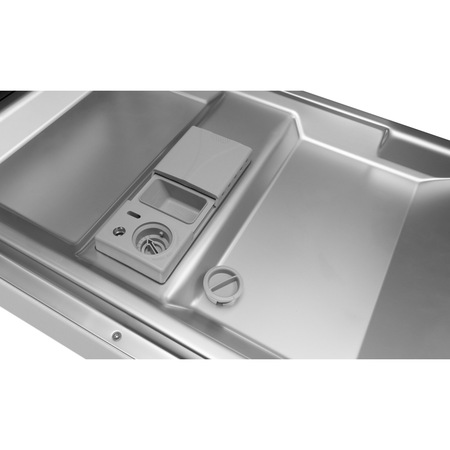 Masina de spalat vase Hansa ZWM426ESH.1, 10 seturi, 6 programe, Clasa E, Start delay, HalfLoad, H 45 cm, Argintiu