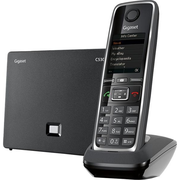 Telefon DECT Gigaset C530 IP Negru
