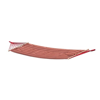 Hamac cu bare din lemn natural si Perna este usor de depozitat si utilizat.,100/80 x 200 cm, ATS Hamac cu bare din lemn natural si Perna este usor de depozitat si utilizat.,100/80 x 200 cm, ATS