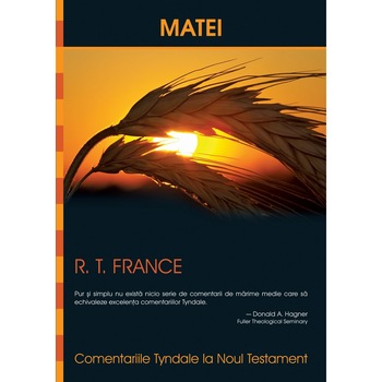 Comentariile Tyndale, vol. 1. Matei - R.T. France Comentariile Tyndale, vol. 1. Matei - R.T. France