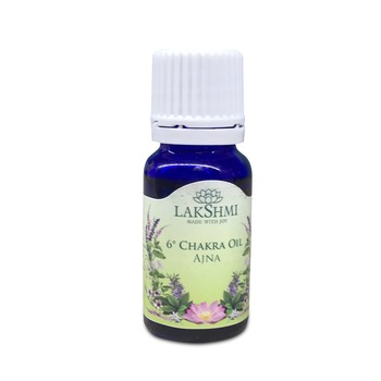 Ulei vegetal 100 % pur pentru chakra 6 ajna, Lakshmi, 10 ml, organic Ulei vegetal 100 % pur pentru chakra 6 ajna, Lakshmi, 10 ml, organic