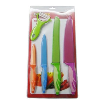 Set cutite 5 piese Ertone, maner ergonomic pentru uz casnic Set cutite 5 piese Ertone, maner ergonomic pentru uz casnic