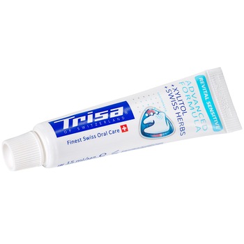 Pasta dinti Trisa Revital Sensitive Mini 15 ml 904180 Pasta dinti Trisa Revital Sensitive Mini 15 ml 904180