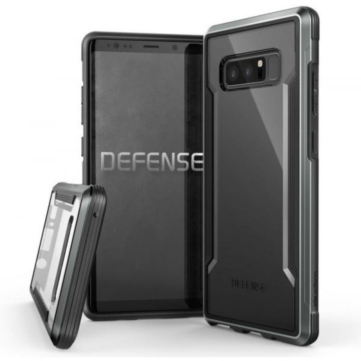 Удароустойчив кейс X-Doria Defense Shield за Samsung galaxy Note 8, Black