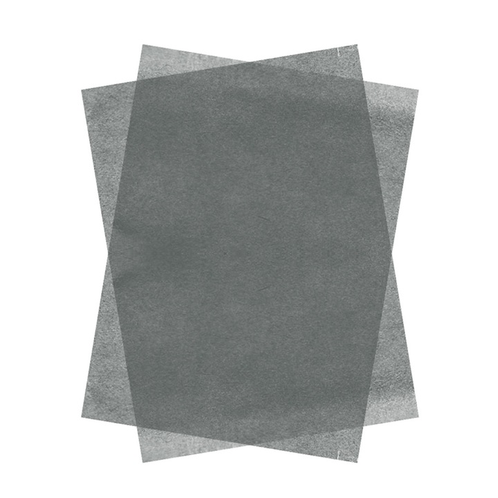 Pachet 50 bucati, Hartie matase, Grey, 76 x 50 cm