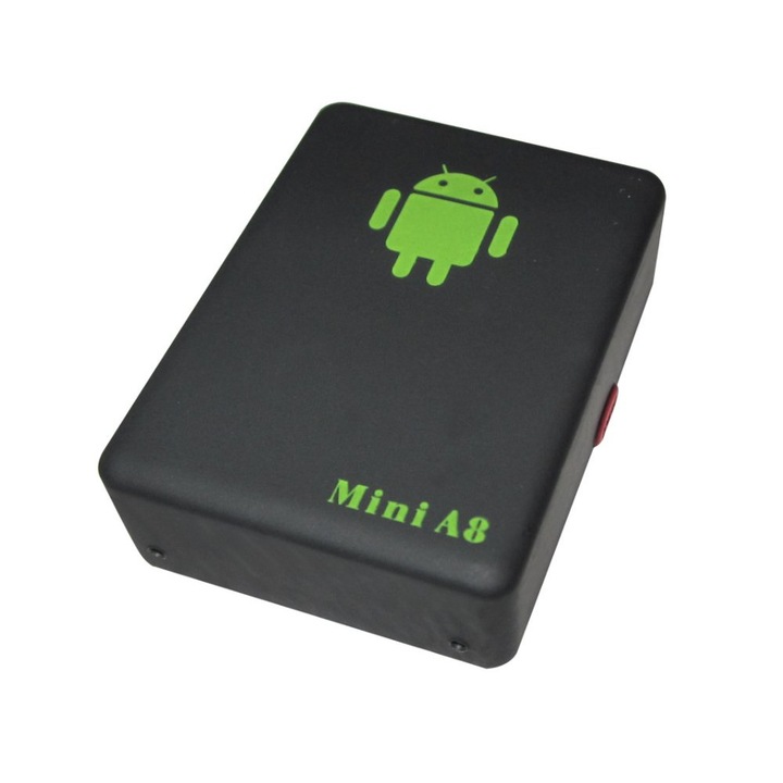 Mikrofon hangszóró, követés és lokalizáció, mini A8 LBS / GSM / GPRS Tracker