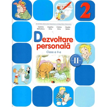 Dezvoltare personala. Manual pentru clasa a II-a (semestrul II) (contine editie digitala), autor Gabriela Barbulescu Dezvoltare personala. Manual pentru clasa a II-a (semestrul II) (contine editie digitala), autor Gabriela Barbulescu