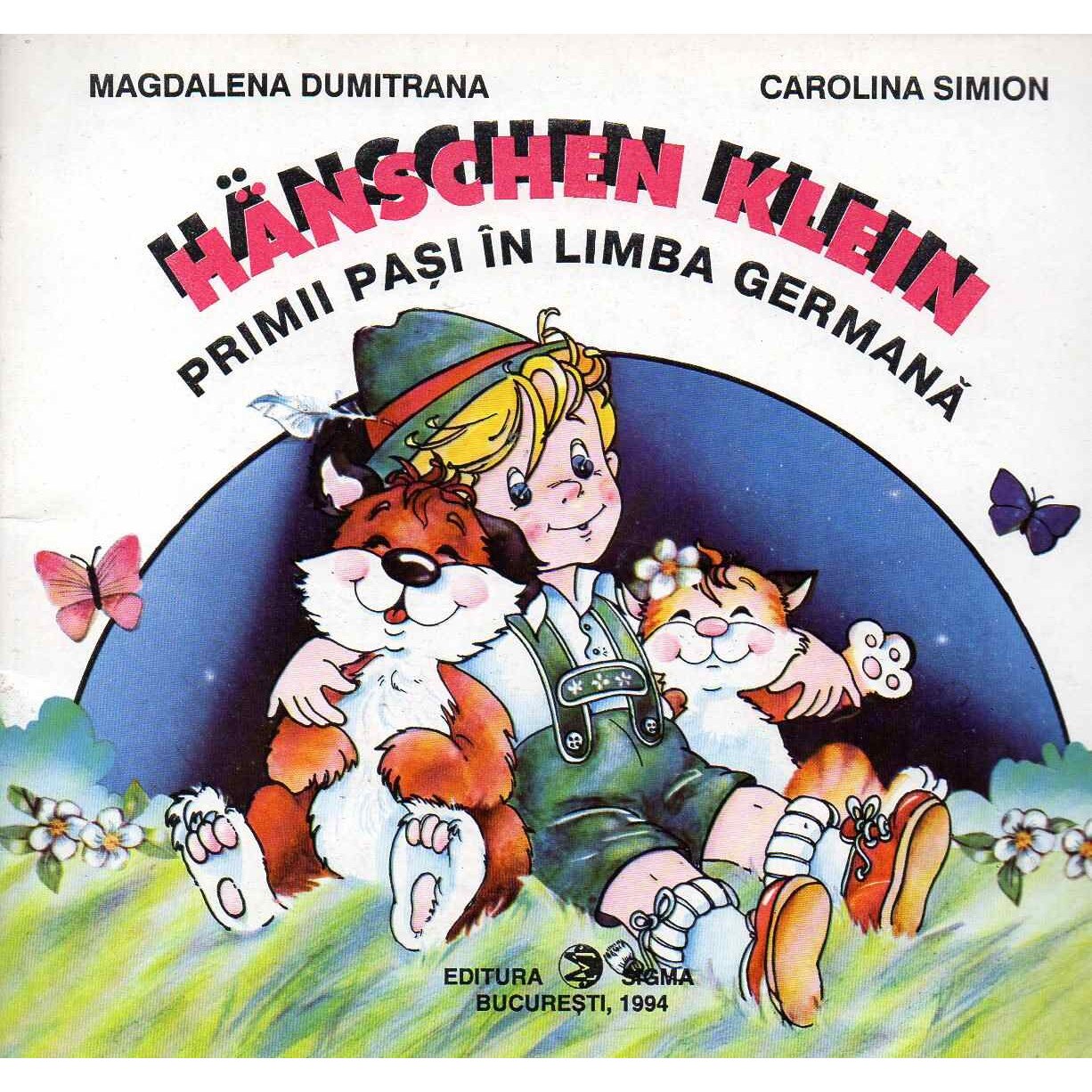 Aventurile lui Hanschen. Limba germana. Caiet (gradinita), autor Magdalena Dumitrana