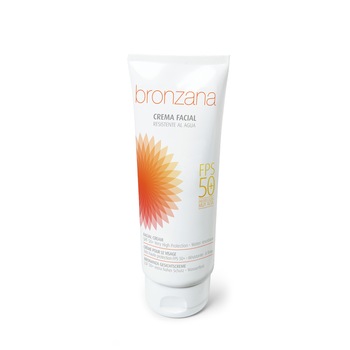 Crema cu protectie solara, pentru fata, SPF 50+, Bronzana Crema cu protectie solara, pentru fata, SPF 50+, Bronzana