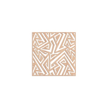 Panou decorativ traforat perete din mdf furnir stejar 4 mm. AV12 90x90 cm Panou decorativ traforat perete din mdf furnir stejar 4 mm. AV12 90x90 cm