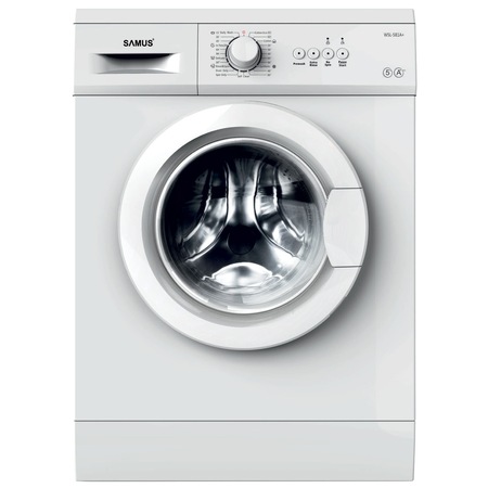 Masina de spalat rufe Samus WSL-581A+, 5 kg, 800 rpm, clasa A+, latime 59.5 cm, functie Auto-echilibrare tambur, alb