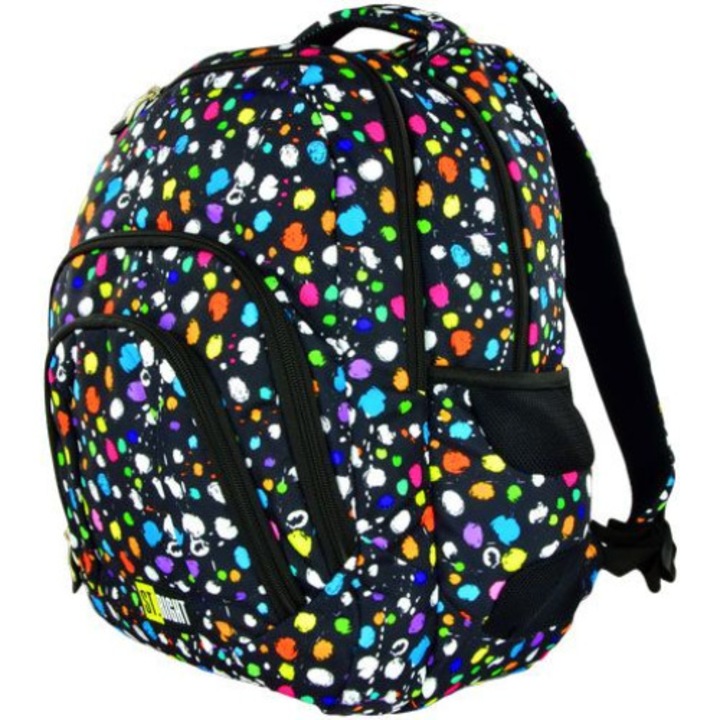 Rucsac Scolar 4 Compartimente St.Right - Street Splash BP25