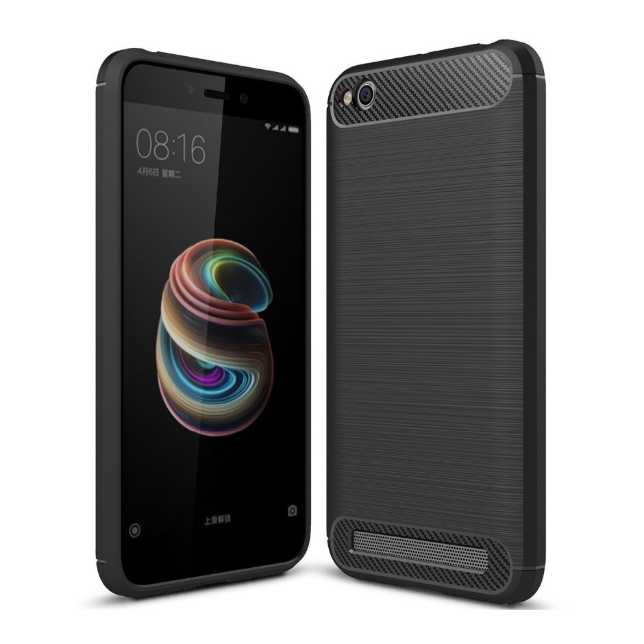 Husa de protectie Air Carbon pentru Xiaomi Redmi Note 5A, Negru